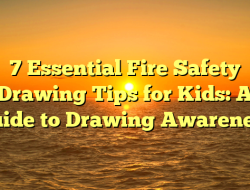 7 Essential Fire Safety Drawing Tips for Kids: A Guide to Drawing Awareness