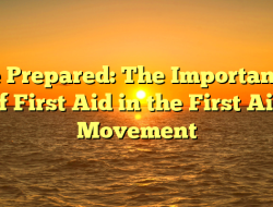 Be Prepared: The Importance of First Aid in the First Aid Movement