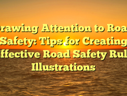 Drawing Attention to Road Safety: Tips for Creating Effective Road Safety Rule Illustrations