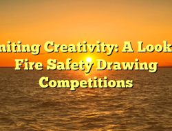 Igniting Creativity: A Look at Fire Safety Drawing Competitions