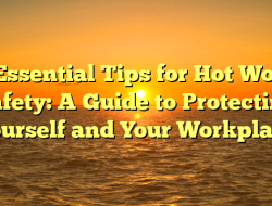5 Essential Tips for Hot Work Safety: A Guide to Protecting Yourself and Your Workplace