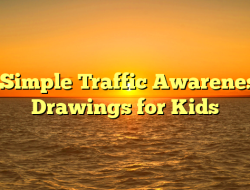 5 Simple Traffic Awareness Drawings for Kids