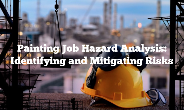 Painting Job Hazard Analysis: Identifying and Mitigating Risks
